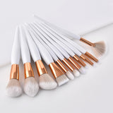 High quality eyebrow lip shadow makeup brush kit