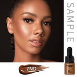 Face Makeup Trial Pack Liquid Matte Cream Foundation