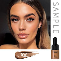 Face Makeup Trial Pack Liquid Matte Cream Foundation