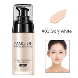 Makeup Base Face Liquid Foundation Cream Waterproof