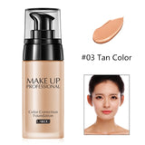 Makeup Base Face Liquid Foundation Cream Waterproof