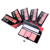 Blusher with brush powder Palette Waterproof Long Lasting