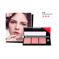 Blusher with brush powder Palette Waterproof Long Lasting