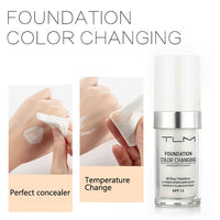 TLM Liquid Foundation Color Changing Natural Moisturizing Matte