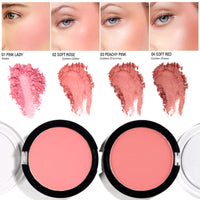 Maquiagem Blush Long Lasting Pigmented natural