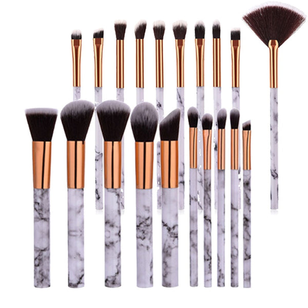 Marbling texture brushes face foundation powder eyeshadow