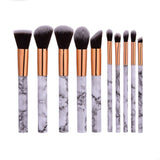 Marbling texture brushes face foundation powder eyeshadow