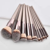 Set brushes Foundation powder eye shadow concealer lip eye