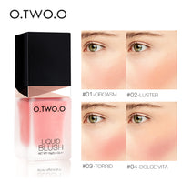 O.TWO.O Makeup Facial Press Bottle Blusher Long Lasting Liquid