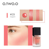 O.TWO.O Makeup Facial Press Bottle Blusher Long Lasting Liquid