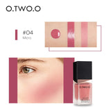 O.TWO.O Makeup Facial Press Bottle Blusher Long Lasting Liquid