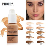 PHOERA Full Coverage Liquid Foundation Mineral Facial Moisturizer