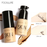 FOCALLURE Base Face Liquid Foundation Cream Full Coverage